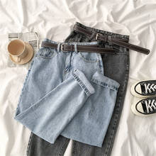 Gowyimmes 20 Summer Casual Women Jeans High Waist Ankle Length Jeans Big Size Vintage Blue Mom Jeans Denim Pants Trousers PD761 2024 - buy cheap