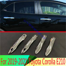 Для 2019 Toyota Corolla E210 Sport хэтчбек Auris ABS, хромированная крышка дверной ручки, отделка, Молдинг 2024 - купить недорого