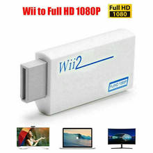 Full HD Wii To HDMI-compatible Converter 3.5mm Audio Video Adapter For PC HDTV Monitor Display Support NTSC PAL 480i 480p 2024 - buy cheap