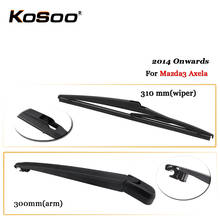 KOSOO-escobilla automática para Mazda 3 Axela, brazo de cuchillas de repuesto, accesorios para coche, 310mm, 2014 en adelante 2024 - compra barato