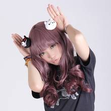 2pcs Anime Hairpins Cosplay Girls White Black Bear Hairclips Enoshima Junko Cartoon Rabbit Bow Hair Accessories for Danganronpa 2024 - buy cheap