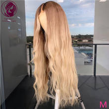 Natural Curly Human Hair Wigs for Women Light Blonde Lace Front Wig 13x4/13x6 REmy Hair Frontal Wigs Glueless Preplucked 150% 2024 - buy cheap
