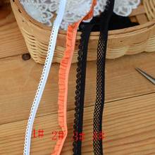 20Meters High Quality Black Elastic Lace Trim Bra Underwear Accessories Diy Sewing Garment Lace Ribbon Fabric 7mm 8mm 2024 - buy cheap