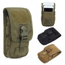 Double Layer 1000D Tactical Molle Pouch Molle Mobile Phone Bag Military Hunting Molle Fanny Bag Waist Bag Belt Tools Bag 2024 - buy cheap