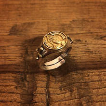 Новый 25 серебряные кольца в виде Креста для мужчин и женщин в стиле ретро кольцо в стиле панк, в стиле «хип-хоп» кольца кольцо для женщины, модное ювелирное изделие, мужской череп NO55 2024 - купить недорого