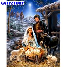 GATYZTORY Family Figure Oil Painting By Numbers For Adults Diy Gift Modern Home Decoration Wall Coloring Artcraft 60x75cm Pictur 2024 - buy cheap
