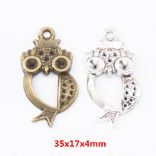 70 pieces of retro Owl pendant zinc alloy pendant DIY European style jewelry making 7771 2024 - buy cheap