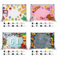 Yeele Photocall Cement Wall Blocks Baby Birthday Backdrop Props Photography Backgrounds Photographic Customized For Photo Studio 2024 - buy cheap