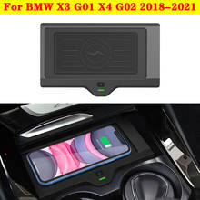 Carregador sem fio para bmw x4, g02, x3, g01, console de carregamento rápido, 2018 a 2021 2024 - compre barato