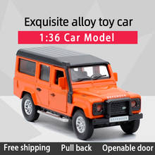 JK 1:36  DF off-road vehicle Car Alloy Diecast Car Model Toy With Pull Back For Children Gifts Toy Collection 2024 - buy cheap