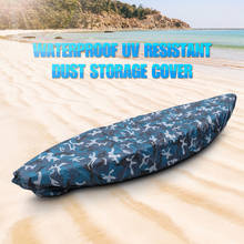 210D Durable Oxford Universal Kayak Cover UV Resistant Waterproof Canoe Boat Storage Cover 2024 - buy cheap