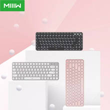 Xiaomi MIIIW Mini Bluetooth Dual Mode Keyboard 85 Keys 2.4GHz Multi System Wireless Keyboard For Office Computer Laptop Tablet 2024 - buy cheap