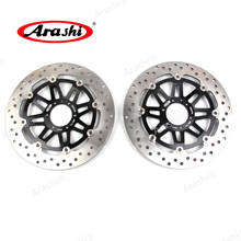 ARASHI CNC Front Motorcycle Brake Disc Disks Rotors For HONDA CB 1 400 CB-400 CB 400 1989 1990 CB400 FOUR 1997 1998 1999 2000 2024 - buy cheap