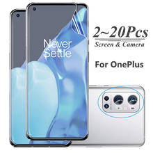 OnePlus 9 Pro Protector Pantalla hidroge Para Oneplus 9r t 9rt Screen Protector OnePlus 8T 8 Pro Nord 2 suave lamina de vidrio OnePlus 9/9Pro Protector de hidrogel oneplus nord 2 ce 2024 - compra barato