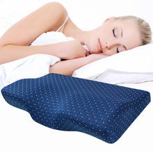 Memory Foam Pillow Orthopedic Pillow Latex Neck Pillow Fiber Slow Rebound Soft Pillow Massager For Cervical Health Care 2024 - buy cheap