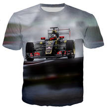 Camiseta fia formula 1, camiseta estilo casual masculina/feminina, estampa 3d, moderna, casual 2024 - compre barato