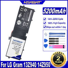 HSABAT LBP7221E 5200mAh Battery for LG Gram 13Z940 14Z950 15Z960 15Z975 Series LBG722VH Batteries 2024 - buy cheap