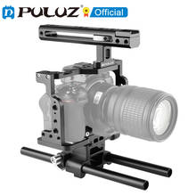 Puluz-estabilizador para câmera de vídeo, com alça e haste de trilho, para nikon z6/z7 2024 - compre barato