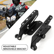 For Suzuki Vstrom DL1000 V-strom DL650 DL 650 1000 Windscreen Adjusters CNC Windshield Bracket Windshield Support Holder kits 2024 - buy cheap