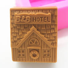 New House Shape Silicone Mold Handmade Soap Mold Fondant Cake Mold DIY Chocolate Biscuit Mold Cake Decorating Tools 2024 - buy cheap
