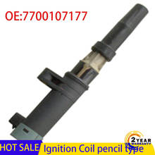 free shipping 7700107177 7700113357 8200154186 Ignition Coil For RENAULT F4P F4R K4J K4M CLIO pencil type 2024 - buy cheap