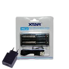 XTAR MC2 Mini USB Li-ion Battery Charger Universal 3.7V for 18650 20700 21700 14500 16340 10440 26650 Batteries 2024 - buy cheap