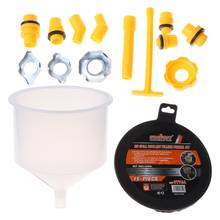 15Pcs Plastic Filling Funnel Spout Pour Oil Tool Spill Proof Coolant Filling Kit 2024 - buy cheap