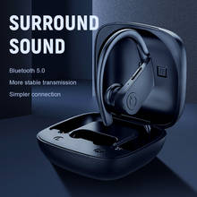 Bluetooth наушники 5,0 наушники-вкладыши TWS с Беспроводной Headphons наушники спортивные 3D стерео игровая гарнитура с микрофоном зарядным устройством для телефона 2024 - купить недорого