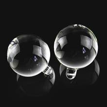 Prisma-piezas de cristal claro para iluminación, bolas de cristal liso de bolas X'mas, candelabro de cristal colgante de boda, 20mm-50mm 2024 - compra barato