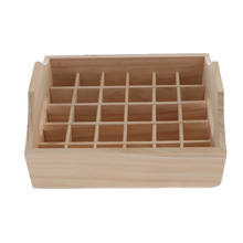 30 Grids Wood Essential Oil Storage Box Case Wooden Organizer Holds Bottles 5ml, 10ml, 15ml and 30ml Wood Holder 2024 - buy cheap