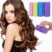 2pcs Magic Sticky Hair Roll Hair Curler Thermal Conductive Lengthened Aluminum Sheet Wave Large Roll Self Adhesive Hair Rollers 2024 - buy cheap