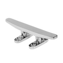 MagiDeal 3x Marine 316 Stainless Steel Heavy Duty Hollow Base Boat Cleat 4" 2024 - buy cheap