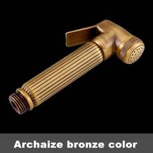 Bathroom Archaize Wind Brass Handheld Bidet Sprayer Shower Head Toilet Shattaf Flush Faucet Gun Pet Diaper Closestool Cleaning 2024 - buy cheap