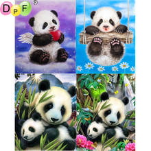 DPF 5D Round/square full Diamond Painting Cross Stitch panda Crafts Diamond Embroidery Mosaic Needlework kits Home Decor 2024 - buy cheap