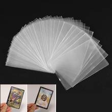 100Pcs Card Sleeves Magic Board Game Tarot Transparent Protector Case Holder Three Kingdoms Board Game Poker Cover 2024 - buy cheap