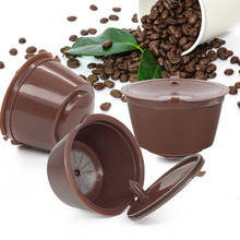 Taza de filtro de cápsula de café reutilizable para modelos Nescafé Dolce Gusto, filtros rellenables, cestas, cápsulas de café dulce de sabor suave 2024 - compra barato