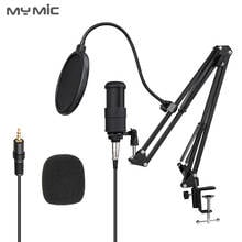 My Mic P200X Professional Wired Handheld Condenser Microphone for Studio Recording With Stand 2024 - buy cheap