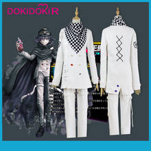 DokiDoki-R игра Danganronpa Косплей Kokichi Oma костюм мужчины Хэллоуин игра Danganronpa V3: Killing Harmony Косплей Костюм 2024 - купить недорого