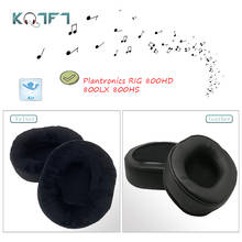 KQTFT-almohadillas de terciopelo de repuesto para auriculares, almohadillas para los oídos, para Plantronics, 800HD, 800LX, 800HS 2024 - compra barato