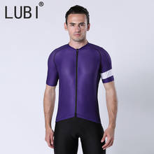 LUBI Men Pro Cycling Jersey Short Sleeve Summer Mountain Bike Shirt Quick Dry Sportswear MTB Bicycle Clothes Breathable Clothing 2024 - buy cheap