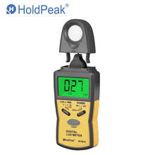 HoldPeak HP-881A Цифровой Люксметр фотометр люксметр, прибор для измерения высокой точности светильник метр 200000 Lux/FC 2024 - купить недорого
