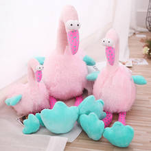 1 pcs 40-80cm ins Little Pink Flamingo ostrich Plush Toys Stuffed & Plush Animals Soft Toys Room decoration Baby comfort toy 2024 - buy cheap