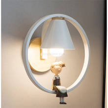 Nordic ferro moderno conduziu a lâmpada de parede lâmpadas personalidade criativa arte sala estar quarto cabeceira corredor do hotel restuarant luzes parede 2024 - compre barato