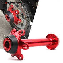 Motorcycle Rear Axle Fork Crash Frame Sliders Wheel Protector For Ducati XDiavel X-Diavel 1200 2015-2017 Diaverl 1200 2010-2016 2024 - buy cheap