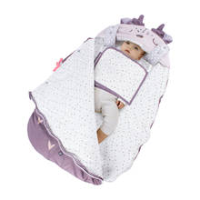 Inverno bebê saco de dormir berçário algodão cobertores bebê recém-nascido crianças criança saco de dormir engrossar quente carrinho envoltório cobertor 2024 - compre barato