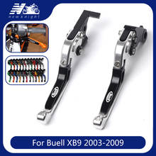 For Buell XB9 All Models 2003 2004 2005 2006 2007 2008 2009 Adjustable Folding Extendable Motorcycle CNC Brake Clutch Levers 2024 - buy cheap