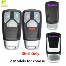 KEYECU Replacement Smart Remote Key Shell Fob 3/4 Buttons for Audi TT A4 A5 S4 S5 Q7 SQ7 2017- up 4M0 959 754 2024 - buy cheap