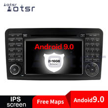Radio con GPS para coche, reproductor Multimedia con Android 9,0, DVD, 4G, para mercedes-benz GL-X164/ML-W164 2024 - compra barato