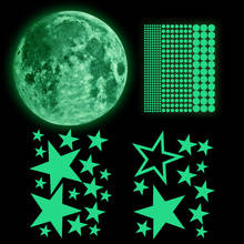 435pcs Luminous Star Dot Stickers DIY Waterproof Glow In The Dark Stickers Kid Room Fluorescent Painting Toy Wall Ceiling Decal 2024 - buy cheap