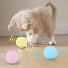 Игрушки для кошек со звуком, интерактивный мяч, тренировочная игрушка для кошек, игрушечный мяч для домашних животных, товары для питомцев, игрушка для кошек, котят, котенок 2024 - купить недорого